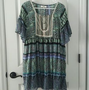Umgee Boho Babydoll dress/top